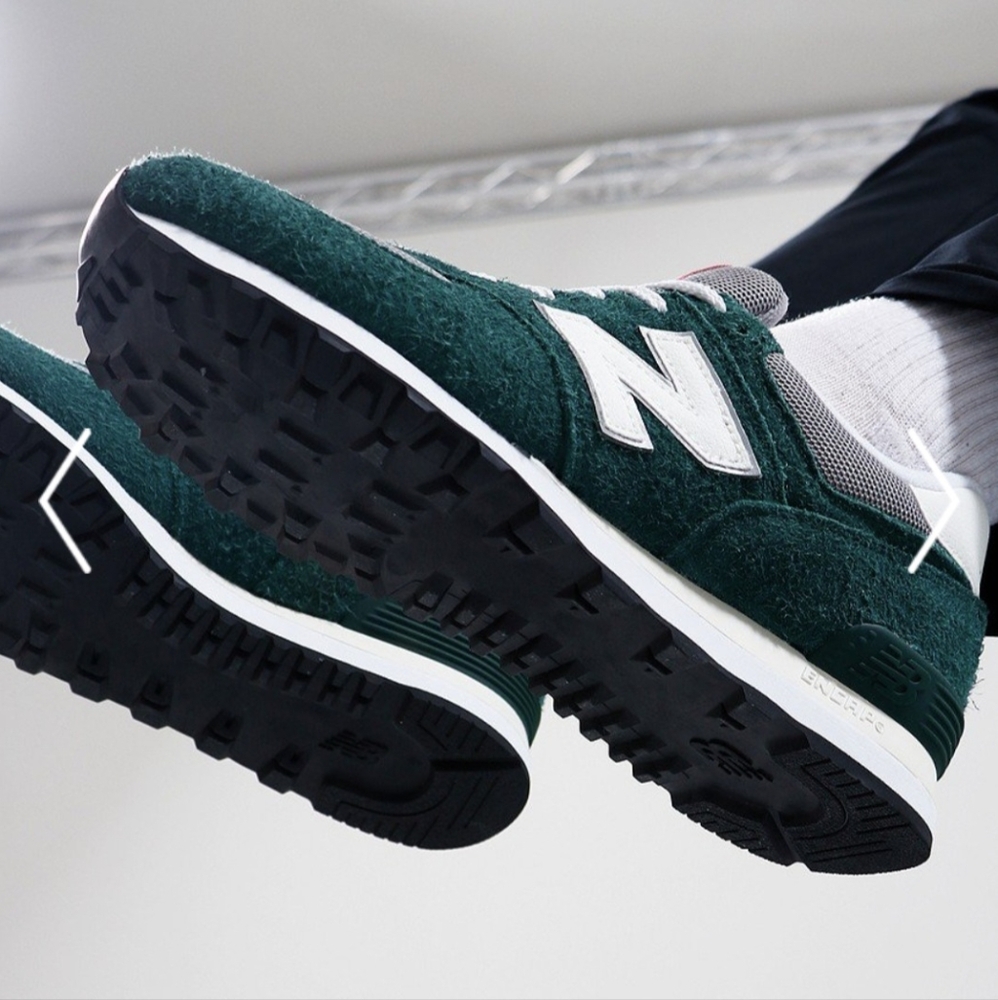 New Balance 574 Trainers Nightwatch Green Gender Inclusive Men's 8 (Women's 9.5)